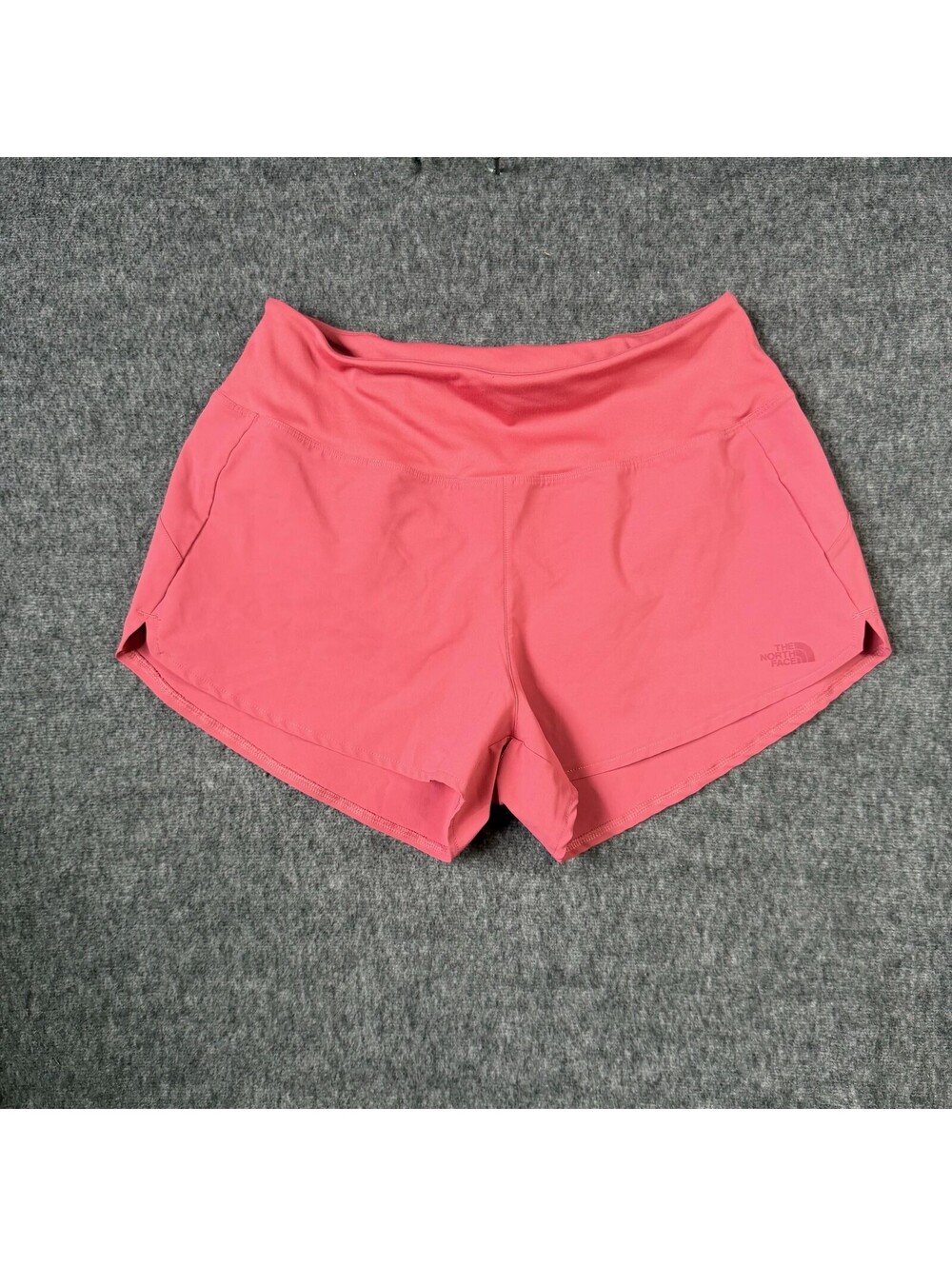 The North Face Athletic Shorts Womens M Pink Running Elastic Waist Pockets